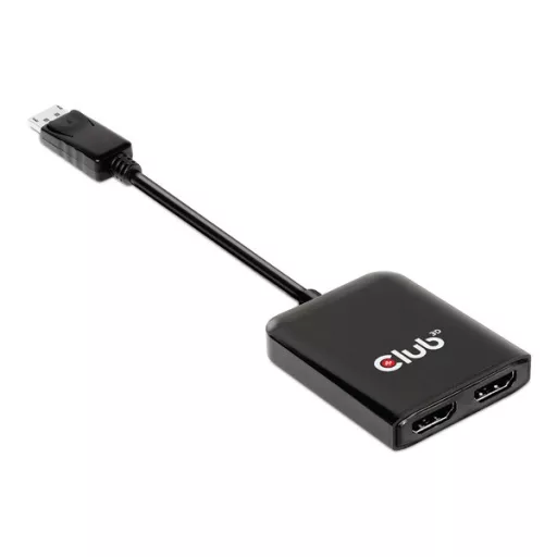 Club 3D USB Hub - CSV-7200H (Multi Stream, DisplayPort 1.4 to 2xHDMI, 2x4K60Hz)