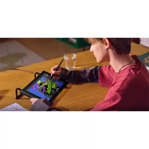 XP-PEN Grafikus kijelző - Artist 12 3nd gen. (11,9", IPS, 16:9, 1920x1080, 5080 LPI, PS 16K, 200 RPS, 8 gomb) fekete