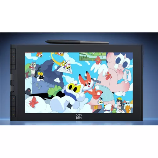 XP-PEN Grafikus kijelző - Artist 12 3nd gen. (11,9", IPS, 16:9, 1920x1080, 5080 LPI, PS 16K, 200 RPS, 8 gomb) fekete