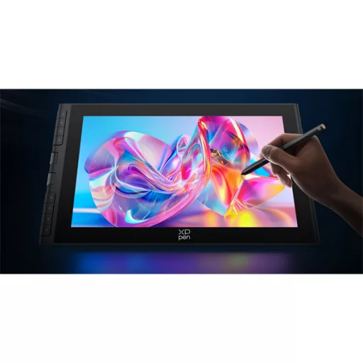 XP-PEN Grafikus kijelző - Artist 12 3nd gen. (11,9", IPS, 16:9, 1920x1080, 5080 LPI, PS 16K, 200 RPS, 8 gomb) fekete