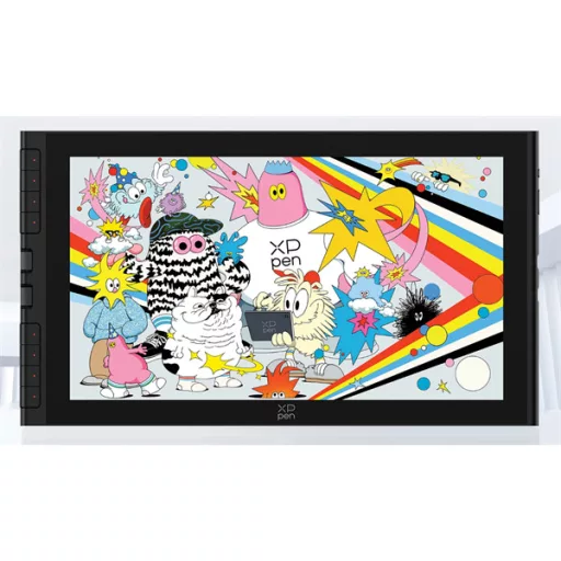 XP-PEN Grafikus kijelző - Artist 16 3nd gen. (15,4", IPS, 16:9, 1920x1080, 5080 LPI, PS 16K, 200 RPS, 8 gomb) fekete