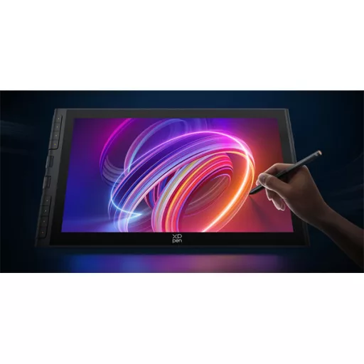 XP-PEN Grafikus kijelző - Artist 16 3nd gen. (15,4", IPS, 16:9, 1920x1080, 5080 LPI, PS 16K, 200 RPS, 8 gomb) fekete