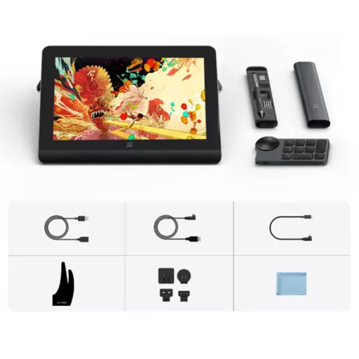 XP-PEN Grafikus kijelző - Artist Pro 14 (Gen 2) (14", IPS, 1920x1200, 5080 LPI, PS 16384, 200 RPS) + X-Remote