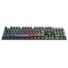 Everest Gamer Billentyűzet - KB-188 Borealis Rainbow (Numpad, USB, fekete, magyar, RGB LED)