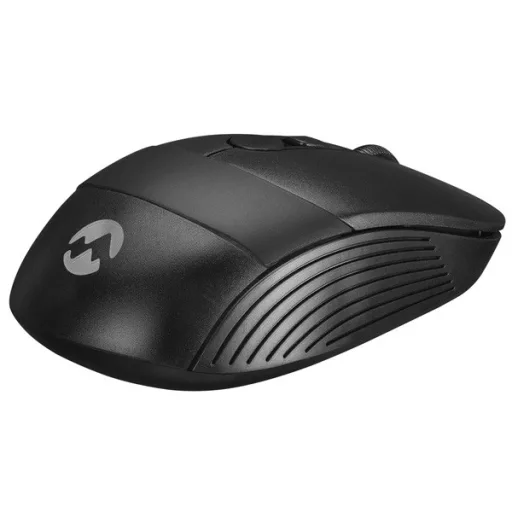 Everest Vezeték nélküli Egér - SM-18 Black (1600 DPI, 4gomb, optikai, fekete)