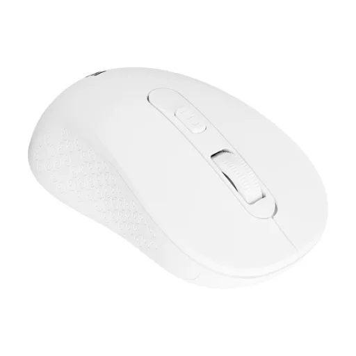 Everest Vezeték nélküli Egér - SM-300 White (1600 DPI, 4gomb, optikai, fehér)