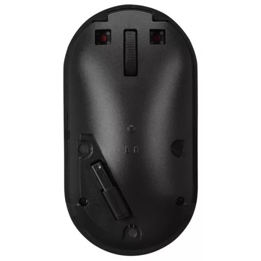 Everest Vezeték nélküli Egér - SMW-399 Black Rechargeable Super Quiet (1600 DPI, 3 gomb, optikai, fekete)