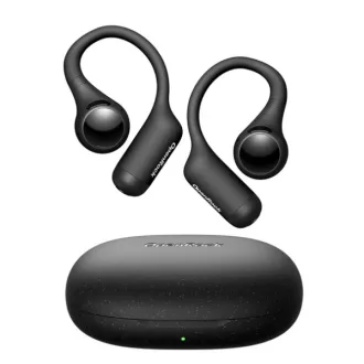   ONEODIO Sport Fejhallgató - OpenRock S Black (premium, légvezetés, BT 5.3, fekete)