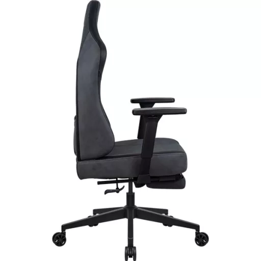 Formula Gamer szék - Ryvo Plus Pawtex Black (fekete; állítható magasság; áll. 3D kartámasz, Max.: 125kg , Pawtex szövet)