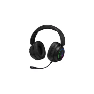   The G-Lab Vezeték nélküli Fejhallgató - KORP IRIDIUM (2,4Ghz, USB-C, Bluetooth, mikrofon, hangerőszabályzó, fekete)
