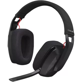   The G-Lab Vezeték nélküli Fejhallgató - KORP PLATINIUM-B (mikrofon, BT/ 2,4 Ghz/ kábeles, nagy-párnás, fekete)