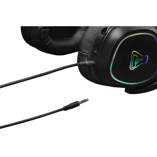 The G-Lab Fejhallgató - KORP PROMETHIUM (Vezeték nélküli, Bluetooth, mikrofon, 3,5 jack, USB, LED,nagy-párnás)