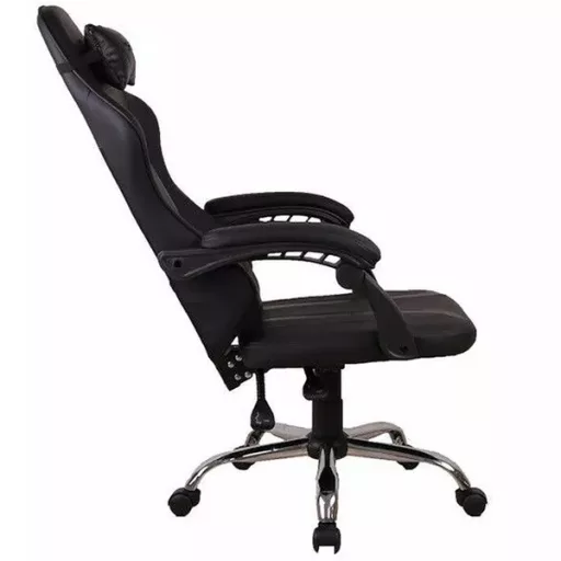 The G-Lab Gamer szék - KS NEON BLACK (fekete; állítható magasság; áll. kartámasz)