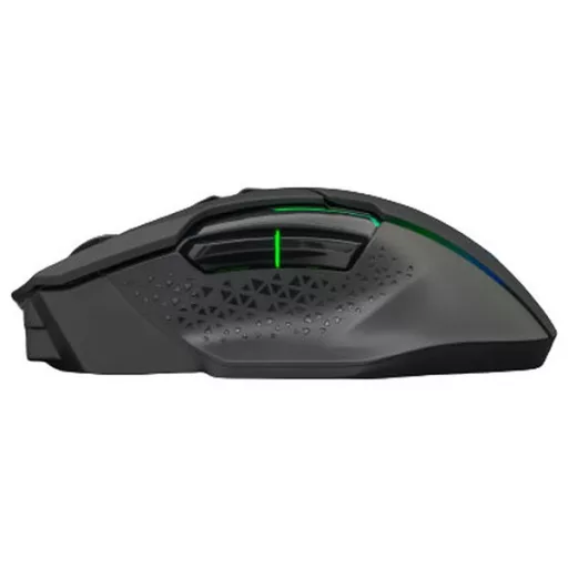 The G-Lab Vezeték nélküli Gamer Egér - KULT CAESIUM (7200 DPI, 2,4Ghz+Bluetooth, 6 gomb, makro, RGB LED, fekete)