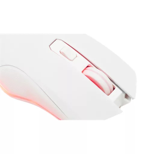 The G-Lab Vezeték nélküli Gamer Egér - KULT HELIUM WL W(3200 DPI, 6 gomb, makro,  RGB LED, fehér)