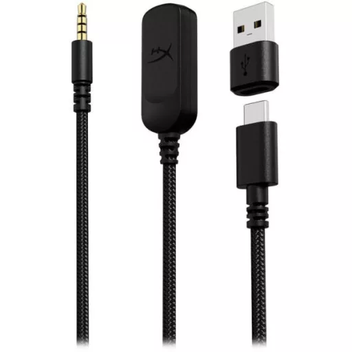 HyperX Fejhallgató - Cloud III (Vezetékes, USB-A/USB-C, fekete/piros)