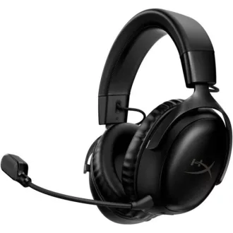   HyperX Fejhallgató - Cloud III S Wireless (Vezeték nélküli, USB, fekete/fekete)