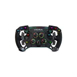   Moza Racing kiegészítő - GS V2P GT Kormánykerék (Dual Clutch, RGB, 300mm, alcantara)