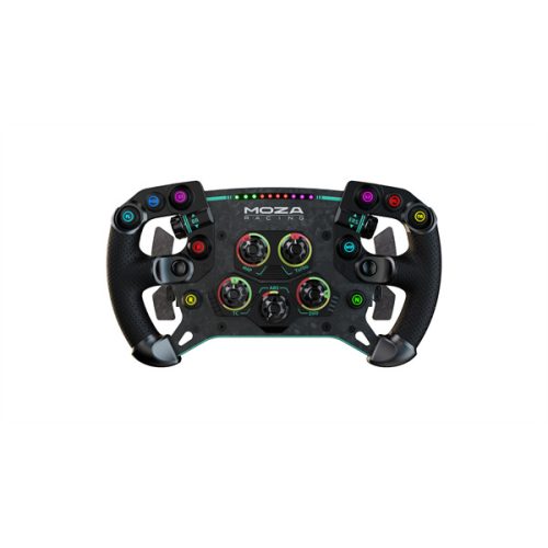 Moza Racing kiegészítő - MOZA GS V2P GT Kormánykerék (Dual Clutch, RGB, 300mm, alcantara)