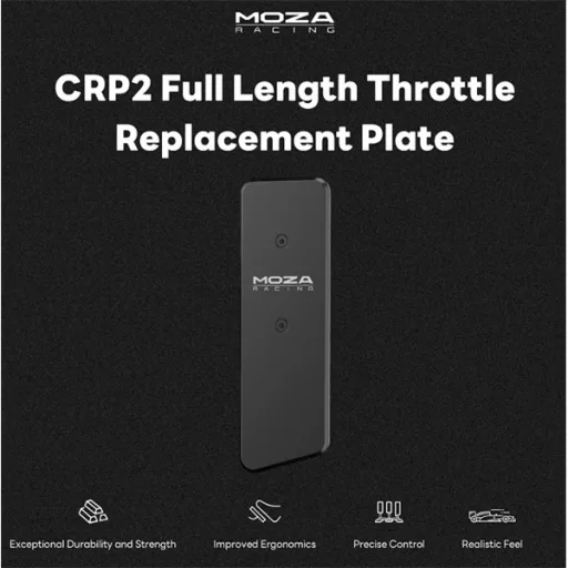 Moza Racing kiegészítő - CRP2 Full Length Throttle Replacement Plate