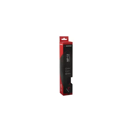 Rampage Egérpad - MP-12 (340x260x2.5mm; fekete)