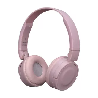   Snopy Fejhallgató Vezeték Nélküli - SN-XBK33 BATTY Pink (Bluetooth/AUX/TF Card, hang.szab., mikrofon, rózsaszín)
