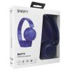 Snopy Fejhallgató Vezeték Nélküli - SN-XBK33 BATTY Blue (Bluetooth/AUX/TF Card, hang.szab., mikrofon, kék)