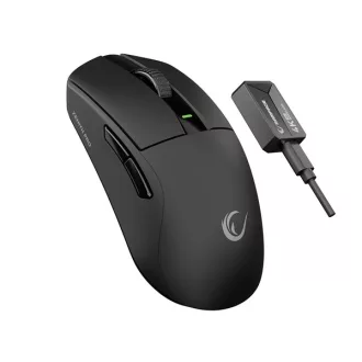   Rampage Vezeték Nélküli Egér - ZENITH PRO (Pixart PAW3395, BT/Wired/4G, NORDIC 52833, 26000 DPI, 300mAh, 6 gomb, RGB)