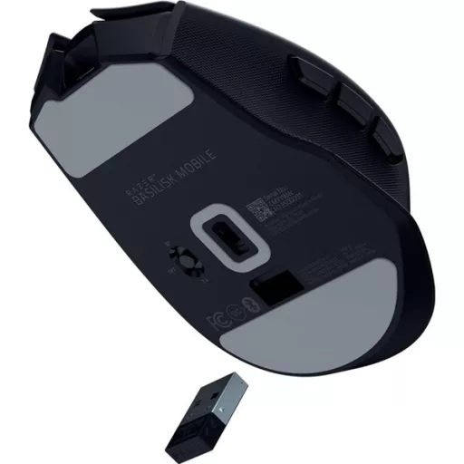Razer Egér - Naga V2 Pro (Optikai, 30000DPI, 17 gomb, fekete)