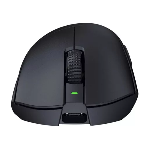 Razer Egér - DeathAdder V3 Pro (Optikai, 30000DPI, 4 gomb, harisnyázott kábel, fekete)