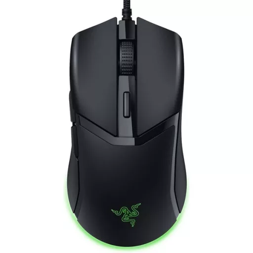 Razer Egér - Cobra (Optikai, 8500DPI, 6 gomb, harisnyázott kábel, fekete)