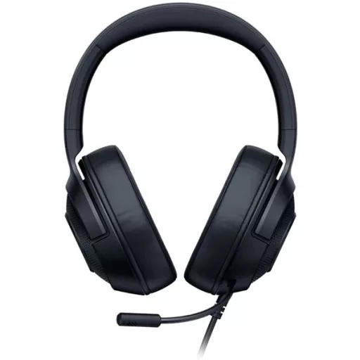 Razer Fejhallgató - Kraken X Lite (3.5mm Jack, mikrofon, hangerőszabályzó, 1,3m kábel, fekete)