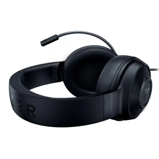 Razer Fejhallgató - Kraken X Lite (3.5mm Jack, mikrofon, hangerőszabályzó, 1,3m kábel, fekete)