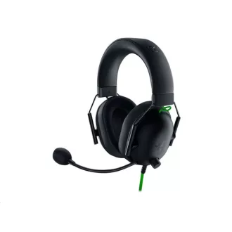   Razer Fejhallgató - Blackshark V2 X (3.5mm Jack, mikrofon hangerőszabályzó, 1,3m kábel, fekete)
