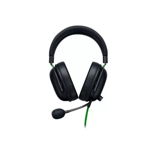 Razer Fejhallgató - Blackshark V2 X (3.5mm Jack, mikrofon hangerőszabályzó, 1,3m kábel, fekete)
