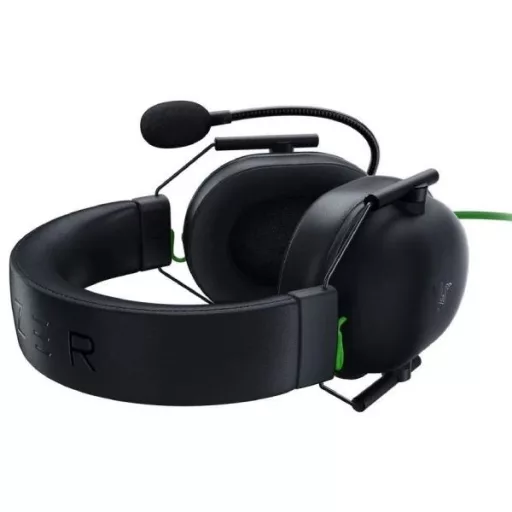 Razer Fejhallgató - Blackshark V2 X PS (3.5mm Jack, mikrofon, hangerőszabályzó, 1,3m kábel, fekete)