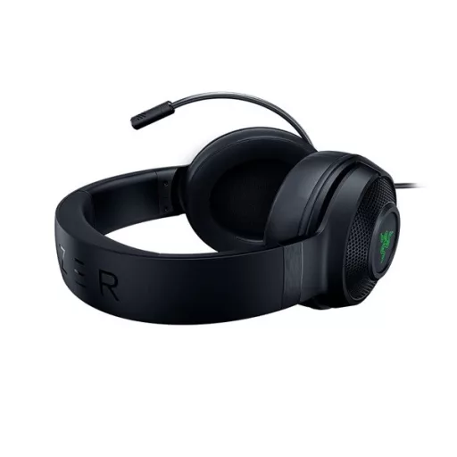 Razer Fejhallgató - Kraken V3 X (USB, mikrofon, hangerőszabályzó, 1,8m kábel, fekete)