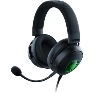   Razer Fejhallgató - Kraken V3 Hypersense (USB, mikrofon, hangerőszabályzó, 2m kábel, fekete)