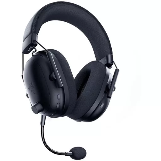 Razer Fejhallgató - Blackshark V2 Pro (Bluetooth, mikrofon, hangerőszabályzó, fekete)