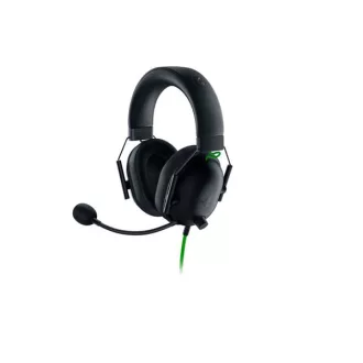   Razer Fejhallgató - Blackshark V2 X USB (USB, mikrofon, hangerőszabályzó, 1,3m kábel, fekete)