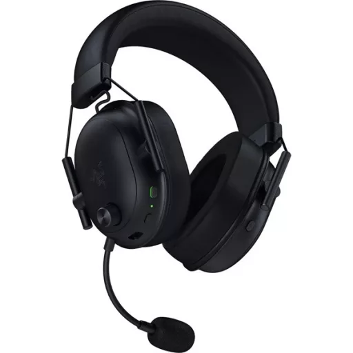 Razer Fejhallgató - Blackshark V2 Hyperspeed (Bluetooth, mikrofon, hangerőszabályzó, fekete)