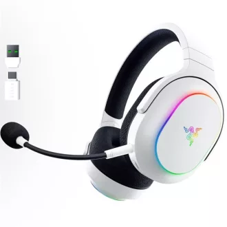   Razer Fejhallgató - Barracuda X Chroma White (Bluetooth, mikrofon, hangerőszabályzó, fehér)