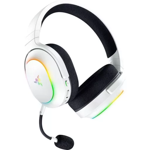 Razer Fejhallgató - Barracuda X Chroma White (Bluetooth, mikrofon, hangerőszabályzó, fehér)