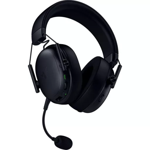 Razer Fejhallgató - Blackshark V3 X Hyperspeed (Bluetooth, mikrofon, hangerőszabályzó, fekete)