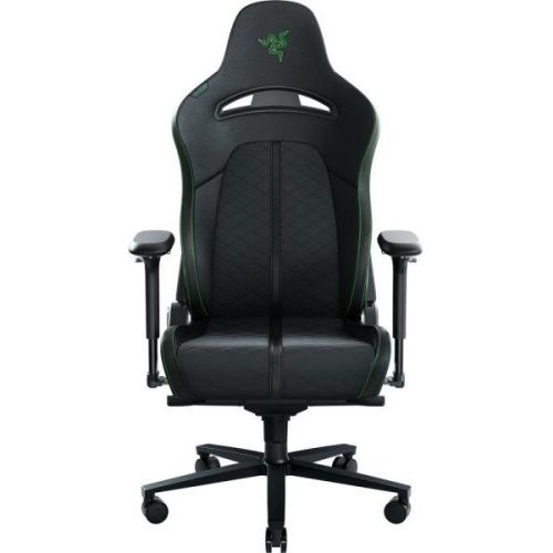 Razer szék - ENKI (állítható kartámasz, Max.: 136kg, fekete)