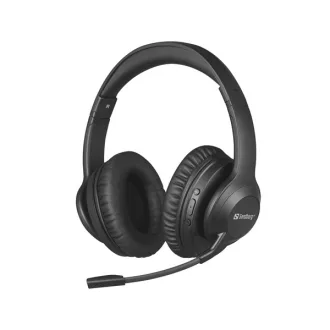   Sandberg Wireless Fejhallgató - Bluetooth Headset ANC+ENC Pro