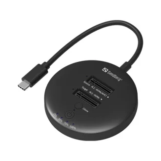 Sandberg M.2 SSD dokkoló -USB3.2 Cloner Dock for M2+NVMe