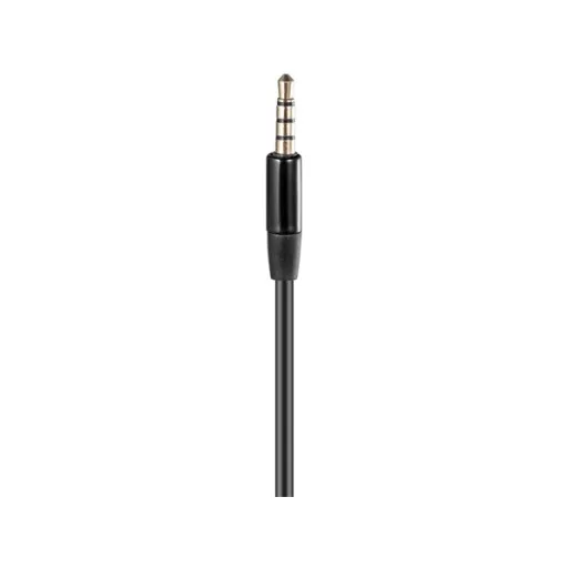 Sandberg Fejhallgató - MiniJack Chat Headset Saver (mikrofon; 3,5mm jack; hangerő szabályzó; 1,8m kábel; fekete)