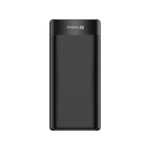 Sandberg Akkubank - Powerbank 20000 PD65W+2xQC3.0 (Bemenet: USB-C, Kimenet: 2xUSB-A+USB-C)