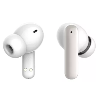   S-Link Fülhallgató Vezeték Nélküli - AirLite X Pro White (BT5.3, ENC + Hybrid ANC, mikrofon, fehér)